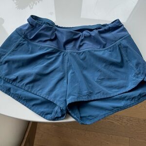 LULULEMON BLUE SHORTS